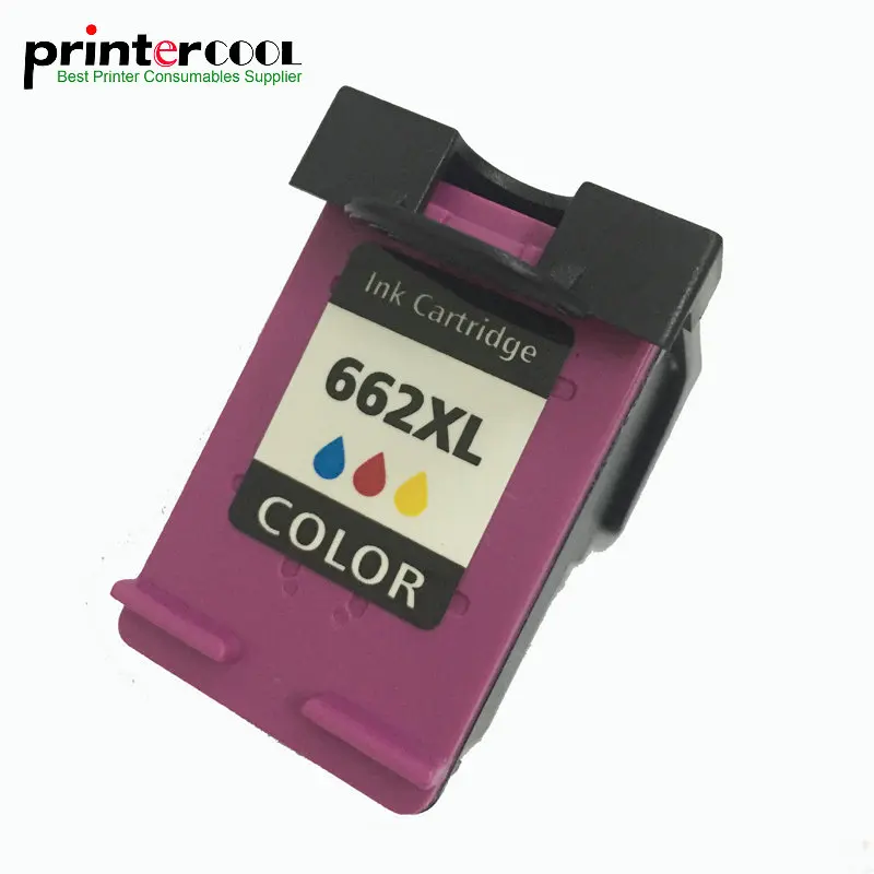 Замена картриджа для принтера HP 662 xl Deskjet 1015 1515 2515 2545 2645 3545 4510|Чернильные картриджи|