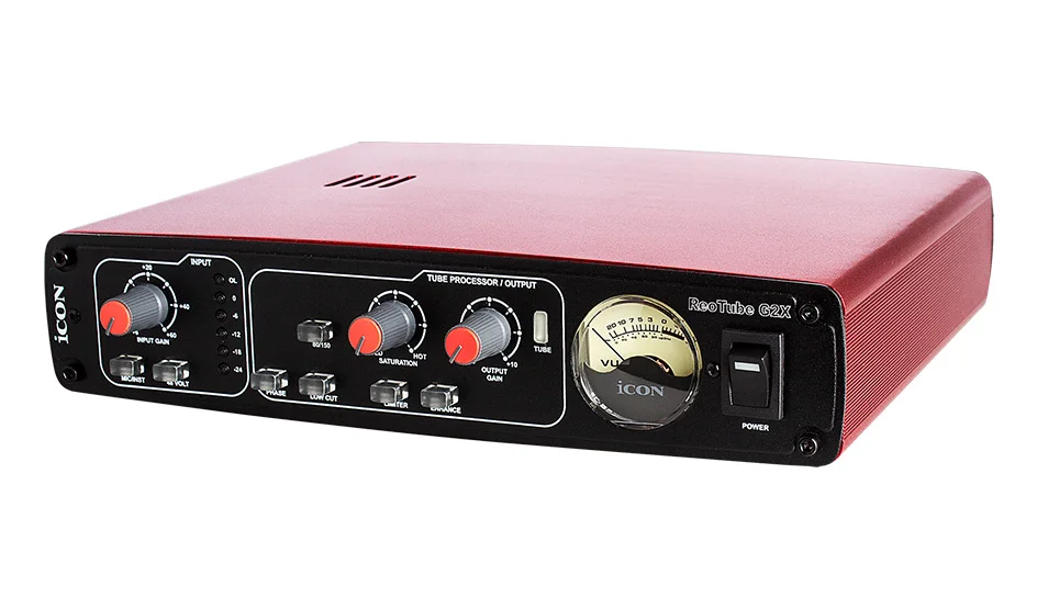 Оригинальный профессиональный трубчатый микрофонный усилитель ICON ReoTube G2X