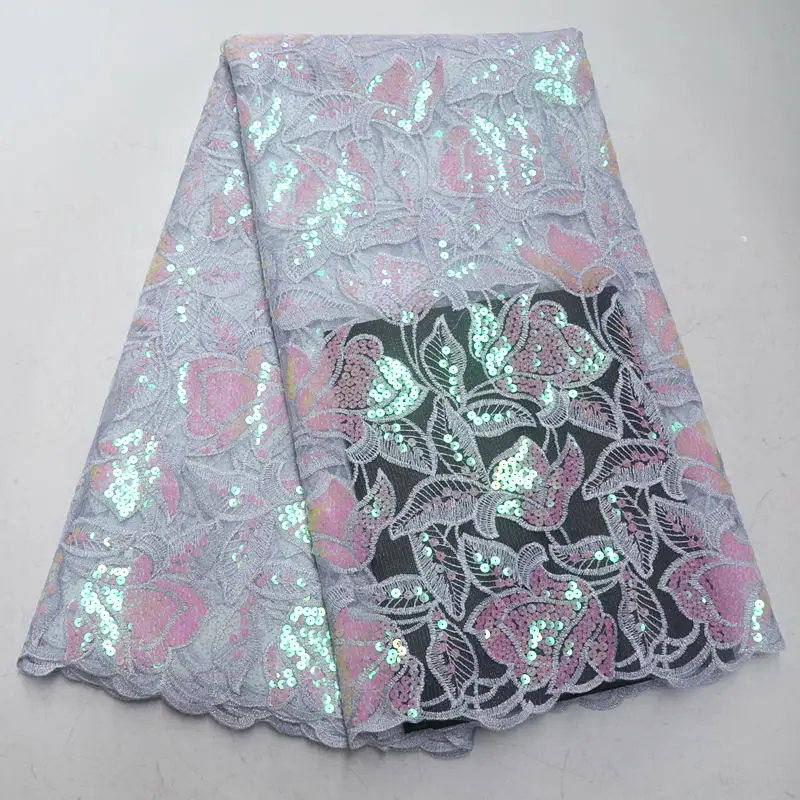 Последние цветочные Дизайн Французский кружево Высокое качество Африканский
