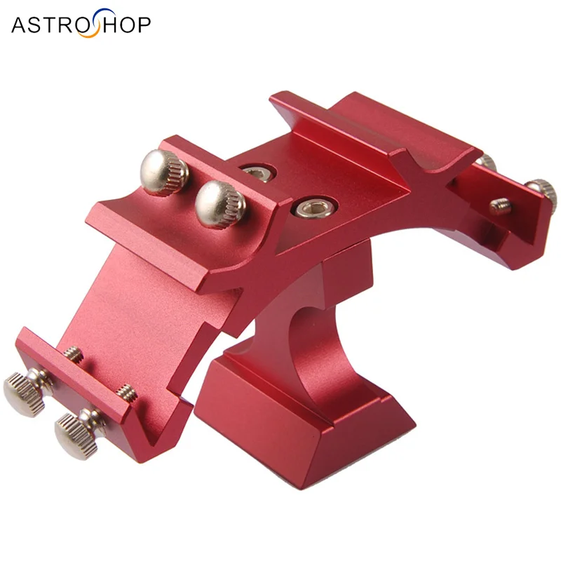 

HERCULES S8051 Triple Finderscope Mounting Bracket (Vixen/SkyWatcher finder size)-Red Astronomical telescope accessories