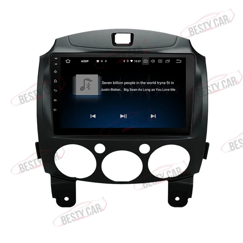 9 &quotAndroid 0 автомобильный мультимедийный плеер стерео радио для Mazda 2 2007 ~ 2014 gps