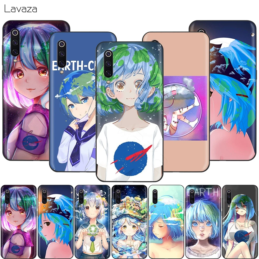 Аниме Чехол Lavaza Earth Chan для Xiaomi Redmi Note 8 8A 7 6 6A 5 5A 4 4X 4A Go Pro Plus Prime | Мобильные телефоны и