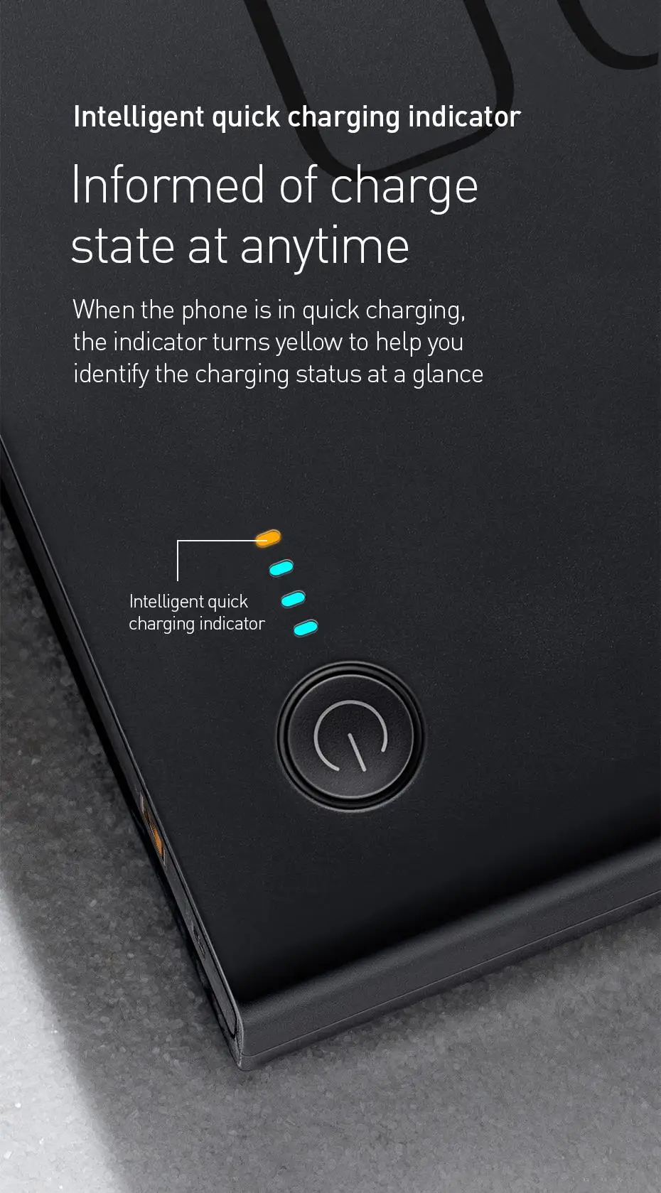 Baseus 10000 мАч USB зарядное устройство, внешний аккумулятор USB C PD 3,0 QC 3,0, быстрая зарядка 3,0, портативное Внешнее зарядное устройство