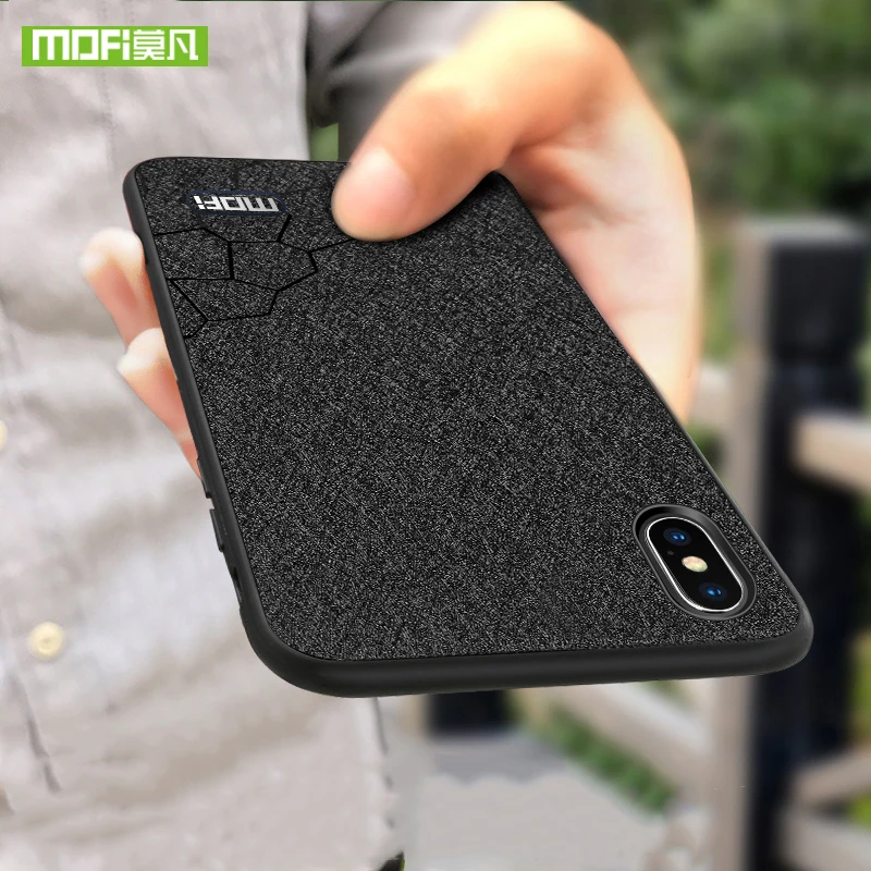 Для iPhone х чехол кожаный бумажник Элитный бренд для Apple X силиконовый Mofi Heavy Duty
