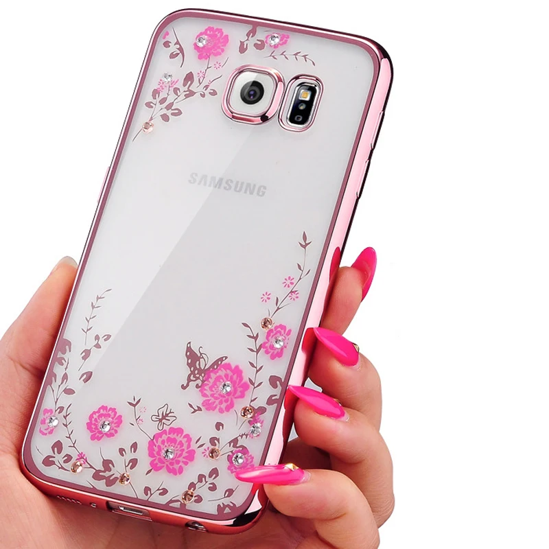 YueTuo etui чехол для samsung Galaxy S6 s 6 Прозрачный 3d телефона задняя крышка из мягкого ТПУ