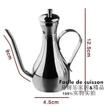 150ML Кухонная посуда Соусники из нержавеющей стали, соус, уксус, ресторан, приправа, горшок, бутылка для масла - Цвет: 150ML