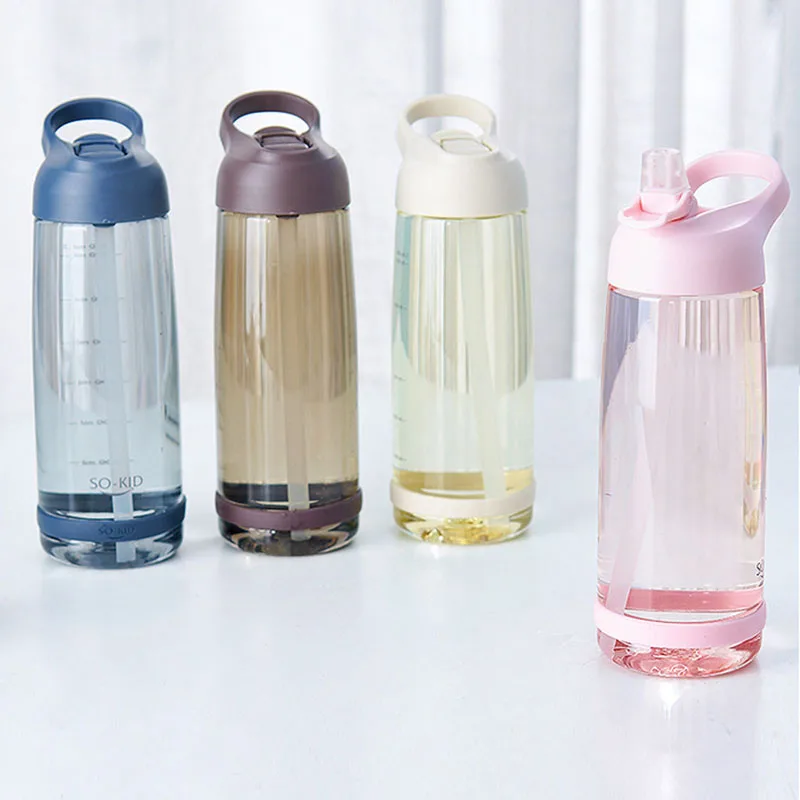 Спортивная бутылка для воды My Water Bottle 1000 мл 4 цвета с крышкой герметичная походов
