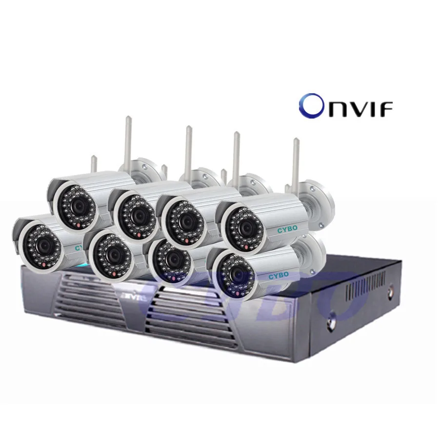 8-канальная домашняя беспроводная 8 ip-камера hd nvr 1080p система видеонаблюдения wifi ИК наружная 2-мегапиксельная камера видеонаблюдения комплект системы безопасности