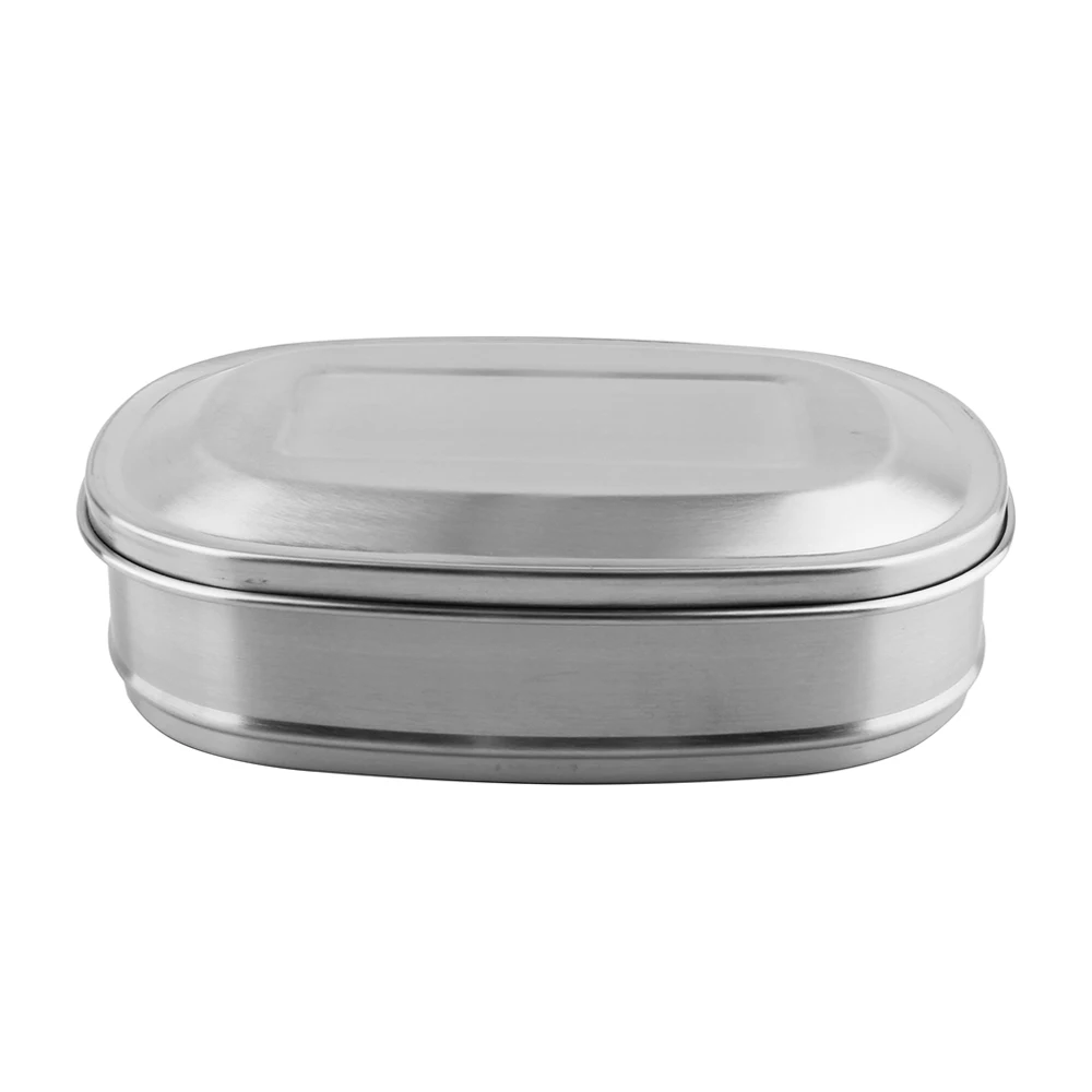 Высококачественный Прочный 2-слойный Ланч-бокс из нержавеющей стали Bento большой