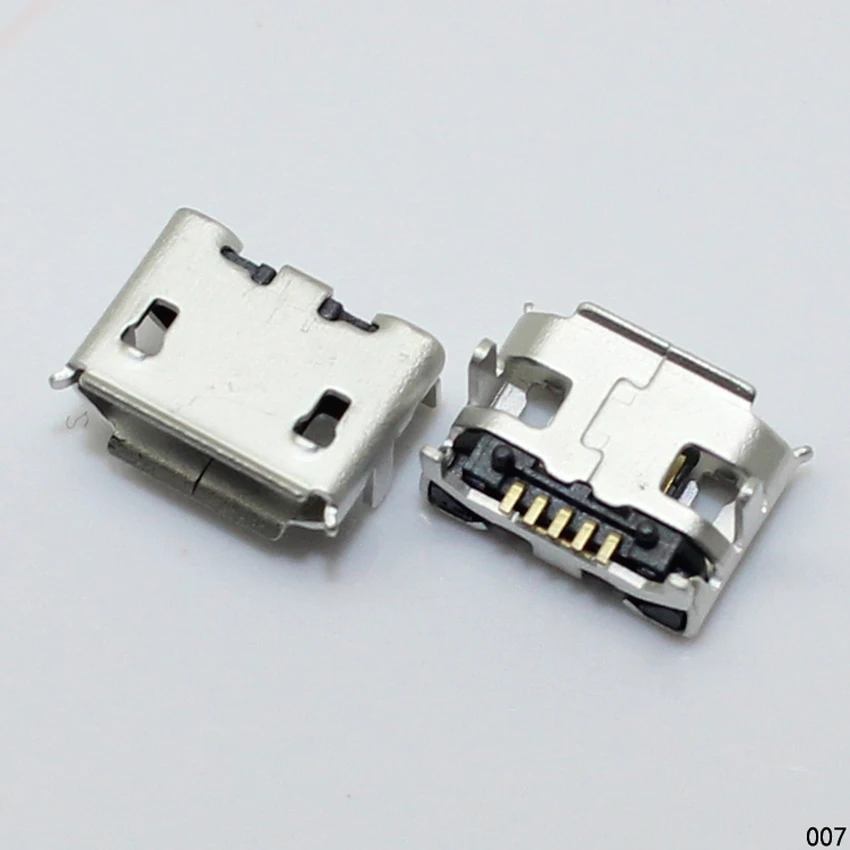 1X Большой звуковой 4-контактный разъем Micro USB для зарядки планшетных ПК мобильных