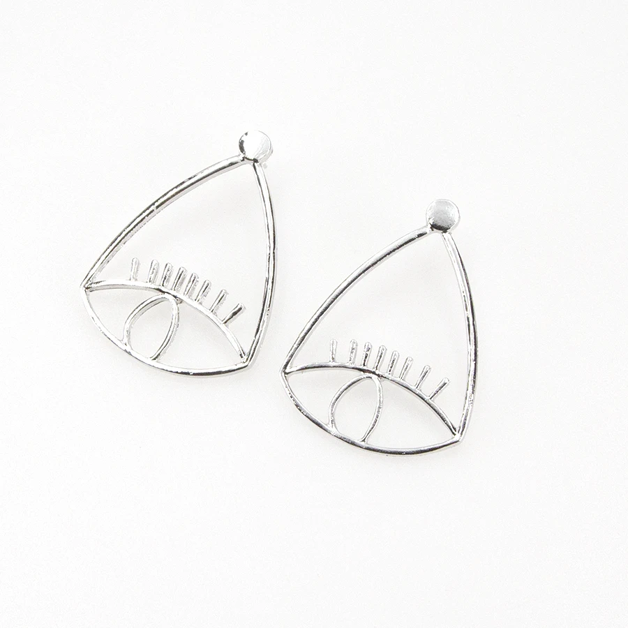 GEREIT Exaggerated Punk Jewelry Gold Silver Black Chunky Big Eye Stud Earrings For Women Statement Funny Brincos | Украшения и