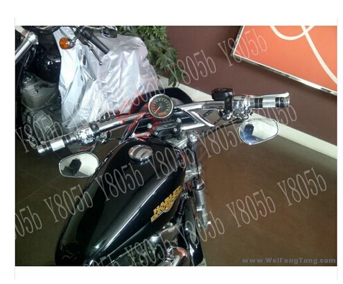 Мотоциклетный руль 7/8 дюйма 22 мм Z образные стержни для Yamaha VStar 400 650 1100 1300 Virago Xv 250 535