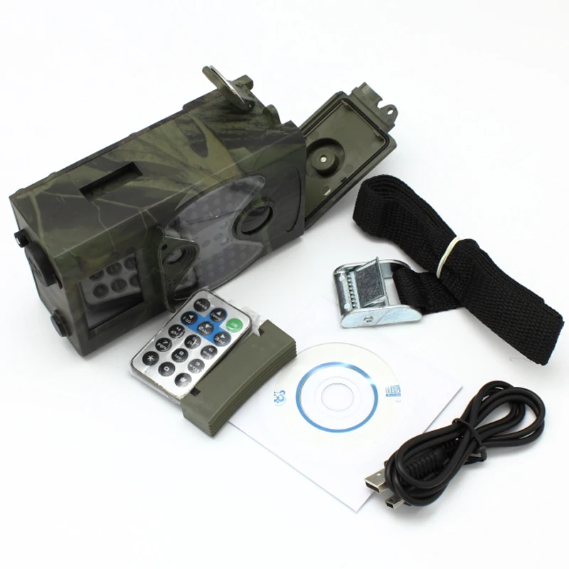 (1 комплект) Цифровая инфракрасная фотоловушка для дикой природы 12 МП с 1080P HD