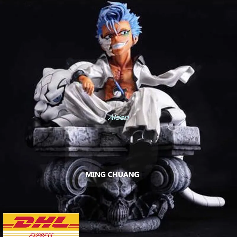 9 &quotBLEACH статуя Grimmjow Jeagerjaques бюст Espada полный длина портрет NO.6 GK фигурку