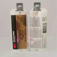 3m 21 dp420 flexible epoxy two component structural adhesive dp420 glue gray white 50ml high temperature resistance