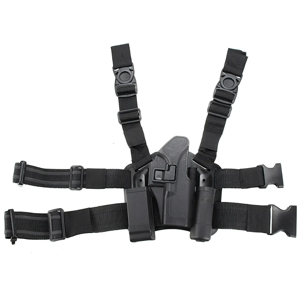 

Hot Sale Tactical Glock Gun Holster Military Hunting Combat Airsoft Pistol Leg Holster Glock 17 19 22 23 31 32 Gun Accessories