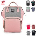 Рюкзак для мам, вместительная многофункциональная водонепроницаемая сумка для подгузников