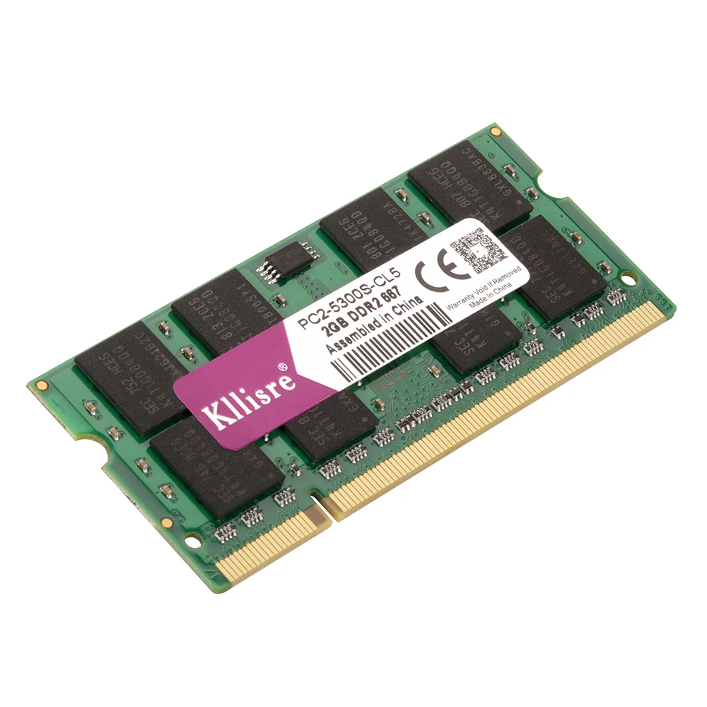 Kllisre 4 Гб (2x2 Гб) DDR2 800 МГц 667 память ноутбука 200 контактный SODIMM ноутбук RAM|ram notebook|notebook