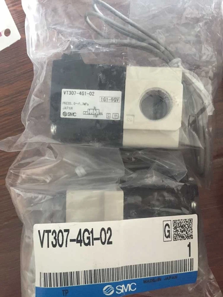 

Новый оригинальный Соленоидный клапан VT307-4G1-02 AC220V Rc1/4