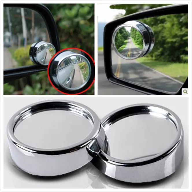 1 пара выпуклое зеркало заднего вида с нажимом широкоугольное регулируемое