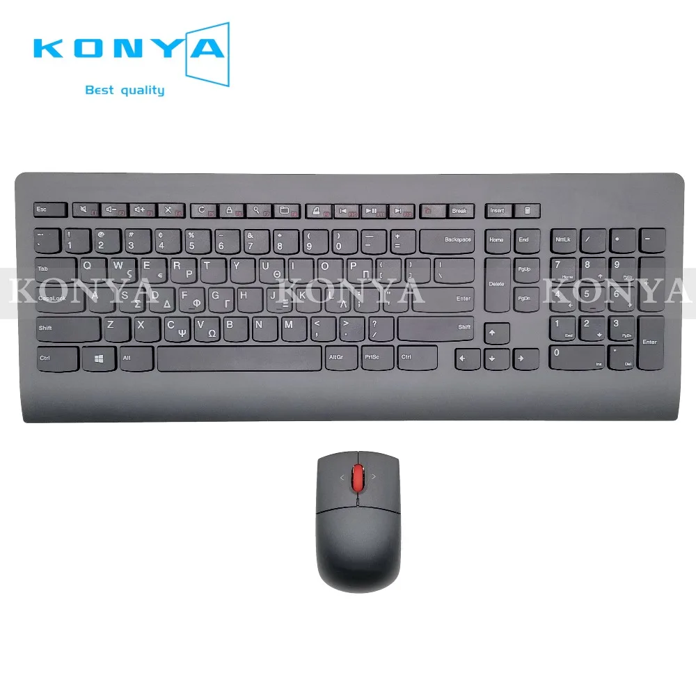 Новинка Сверхтонкая Беспроводная Клавиатура Lenovo Thinkpad KBRF3971 W/ Mouse 00XH317|Комплекты
