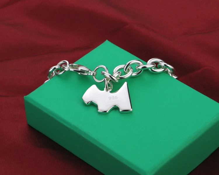 Женский серебряный браслет женский Стильный вечности в подарок на день