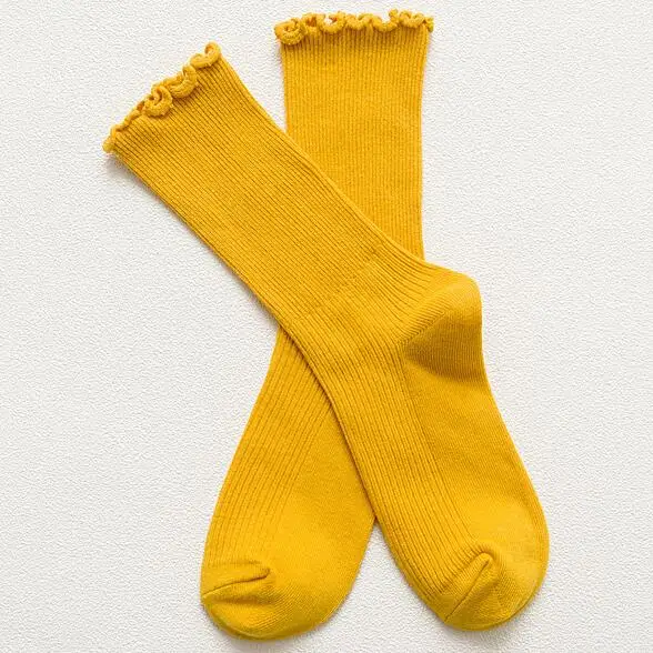 1 пара модные женские туфли Носки Для Девочек Сладкий съедобные грибы Кружево