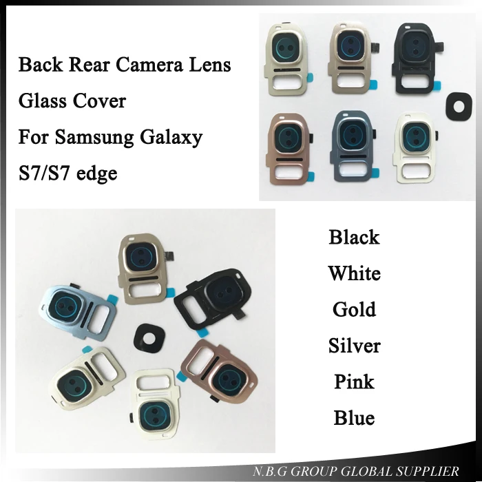 100 шт./лот оригинальное новое кольцо для объектива задней камеры со стеклянной