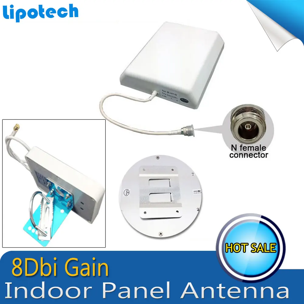 8dBi 700 2700 МГц 3G 4G Внутренняя панельная антенна N гнездовой разъем для GSM CDMA WCDMA UMTS LTE