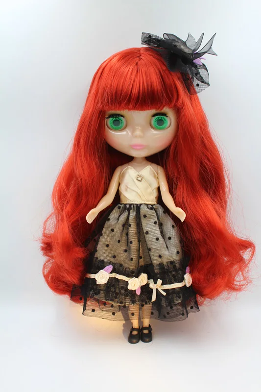 Бесплатная доставка прозрачная кукла сделай сам телесный Блит подарок на день