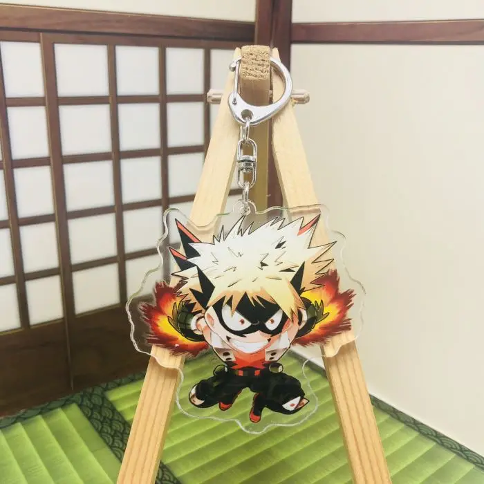 Аниме My Hero academic Katsuki OCHACO URARAKA Todoroki Shoto Asui Tsuyu Bakugo брелок Подвески игрушки подарок модель подарок|Игровые