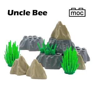 Конструктор детский Горная пещера, совместимый с блоками