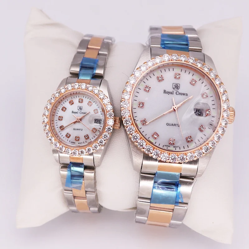 Мужские часы с когтями женские изысканные полностью хрустальные браслет из