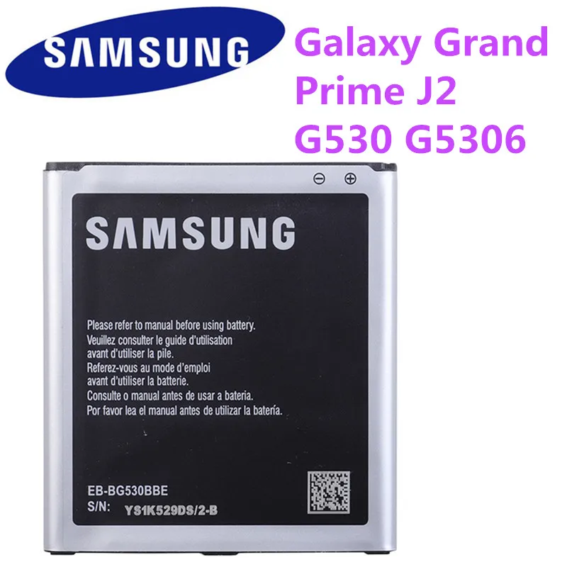 Для samsung Galaxy Grand Prime J3 J320F j2 prime G5308W G530 G530H G531F J5 samsung Батарея EB-BG530CBE EB-BG531BBE