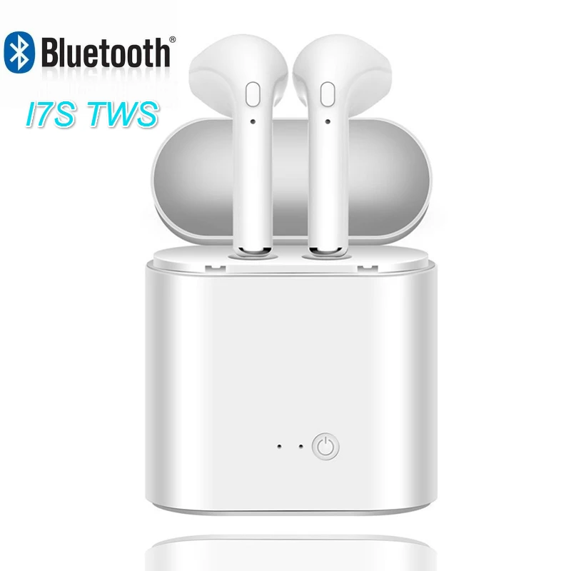Лидер продаж I7S наушники вкладыши TWS с Беспроводной Bluetooth 4 2 стерео гарнитура