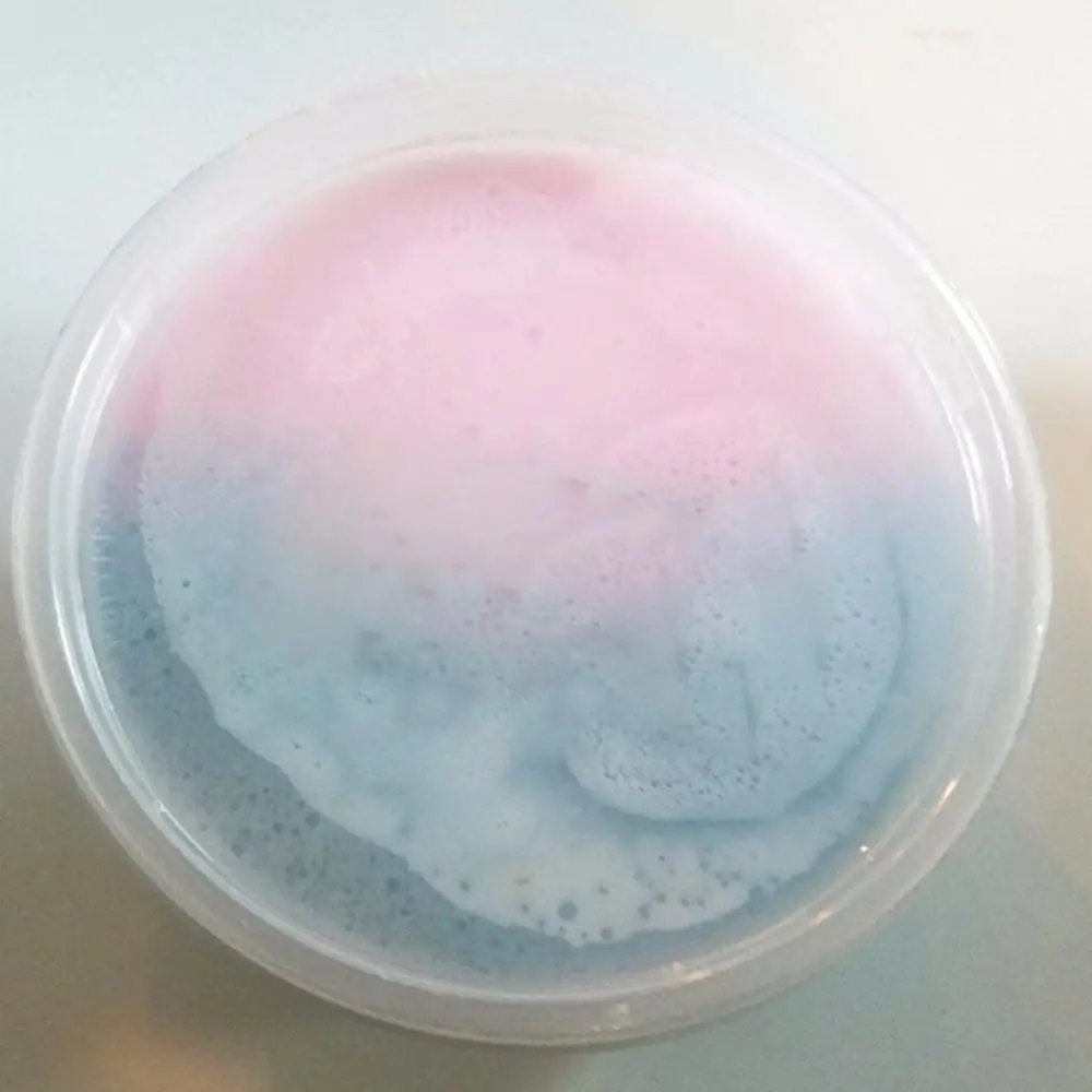 60 мл розовый и синий пушистый Floam Slime Mud игрушки ребенок Забавный подарок уменьшить стресс Полимерная глина антистресс DIY светильник мягкий хлопок подвески