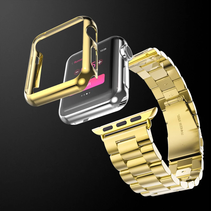 Модные часы Smart Watch металлический ремешок для наручных часов Apple 42 мм/38 мм версия 1