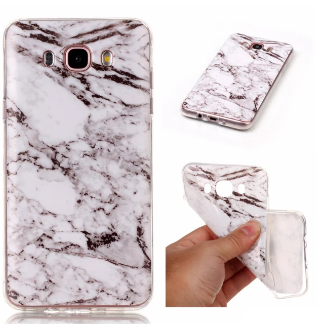 Модные мраморные узоры супер тонкий мягкий чехол из ТПУ для Samsung Galaxy J710 J510 J310 J7 J5
