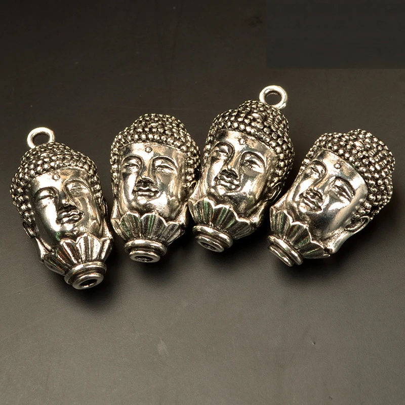 Бусины из металлического сплава для изготовления ювелирных изделий 2 шт. 18*19*31