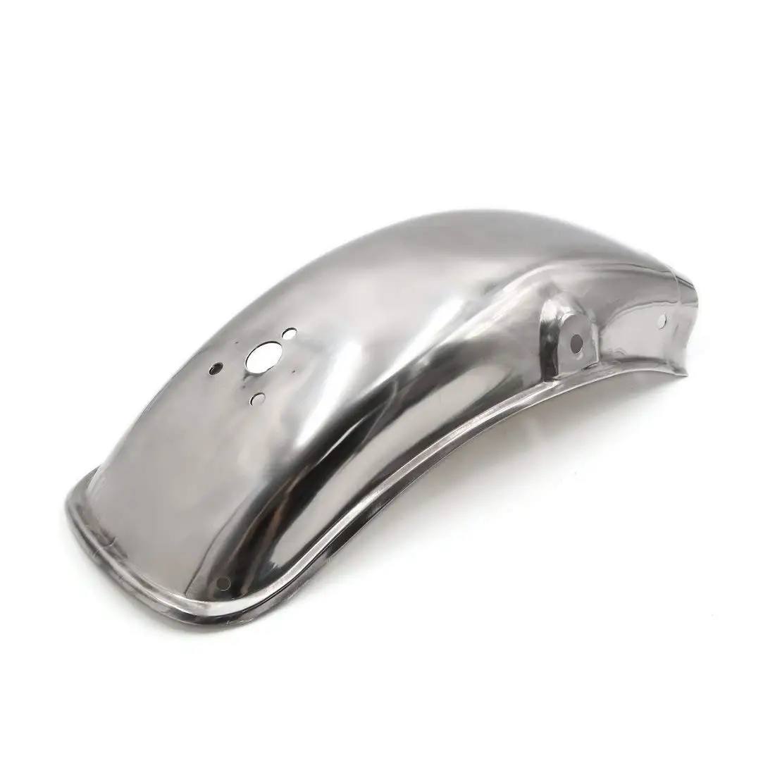 uxcell Chrome Plating Metal Rear Mud Sand Fender Motorcycle Splash Guard for GN125 |