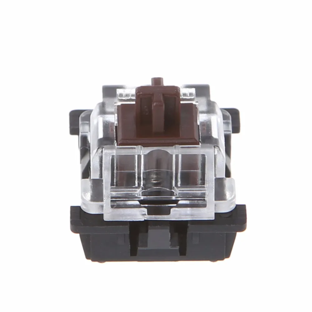 10 шт. 3 Pin KeyCaps коричневый механический переключатель клавиатуры для