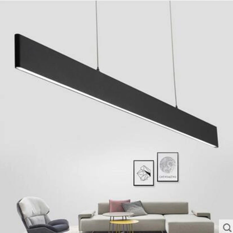 저렴한 사무실 Led 직사각형 샹들리에 바 창조적인 개성 사무실 공간 스튜디오 회의실 알루미늄 샹들리에 Led 조명 저렴한 사무실 Led 직사각형 샹들리에 바 창조적인 개성 사무실 공간 스튜디오 회의실 알루미늄 샹들리에 Led 조명