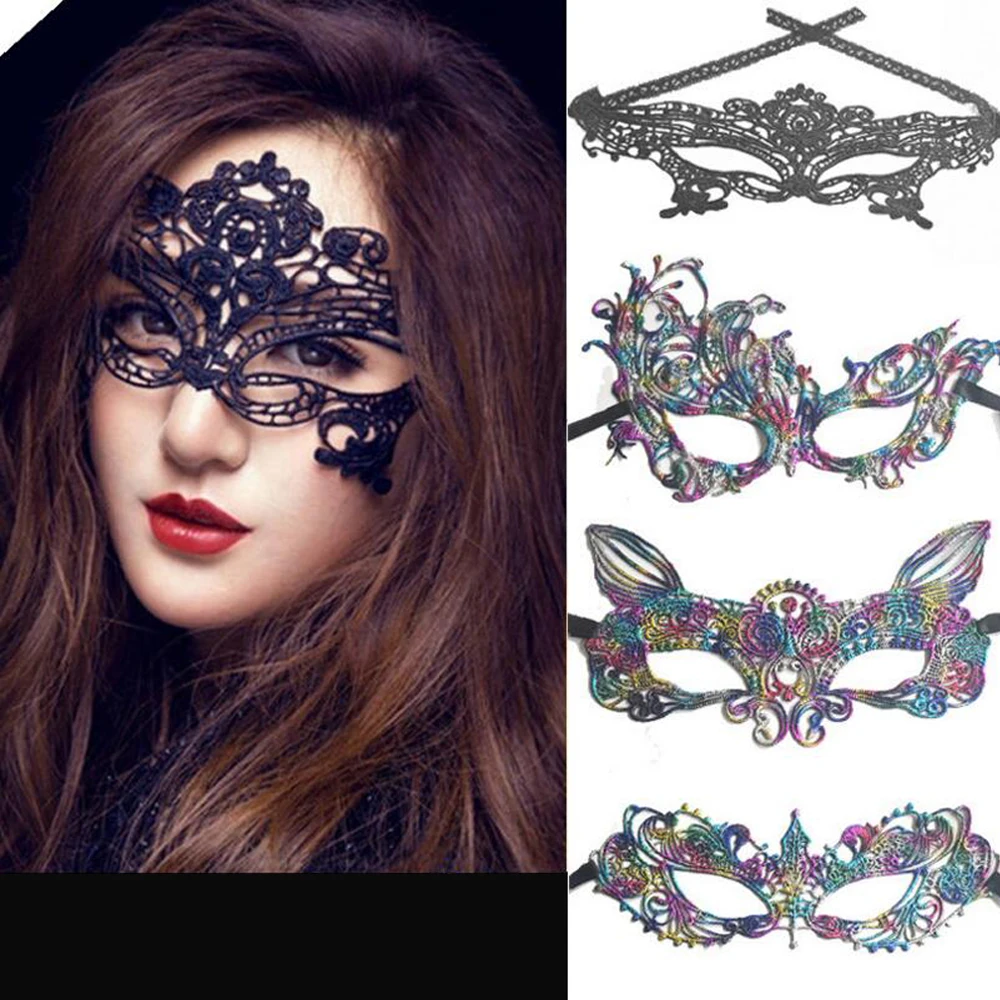 1 шт. модное платье принцессы Кружева Глаз Маска Маскарад Выходные туфли на