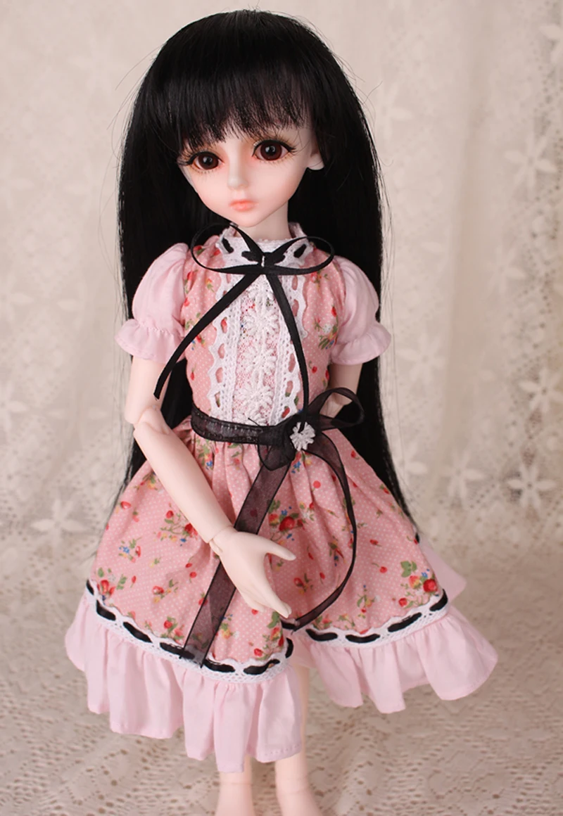 1/3 1/4 1/6 BJD кукла BJD/SD модная одежда цветок бабочка милое платье кукла для девочки платье