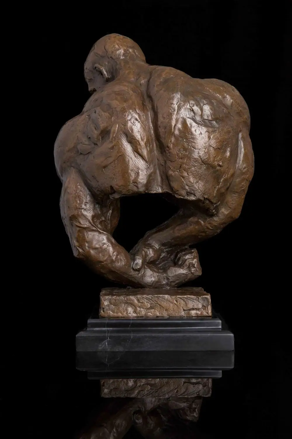 Голова искусства Ремесла Медная скульптура украшение движение домашнего