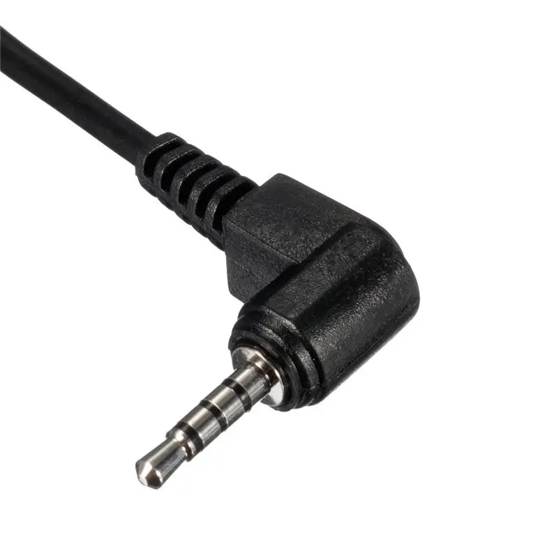 LEORY 2 5 мм стерео штекер RCA мама адаптер кабель 100 см для GPS AV In конвертер Черный