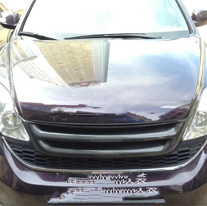 Использование для Honda CRV гоночных грилей 2010 2011 год углеродное волокно рефитт Передняя Центральная гоночная решетка крышка аксессуары без логотипа автомобиля
