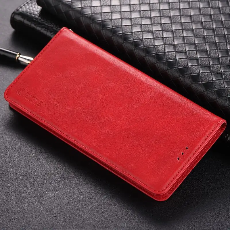 Red Чехол для samsung Galaxy A80, A50, A30, A20, Магнитный Флип, Роскошный кошелек, кожаный чехол для телефона, для samsung A70, A40, A 50, 20, чехол - Цвет: Red