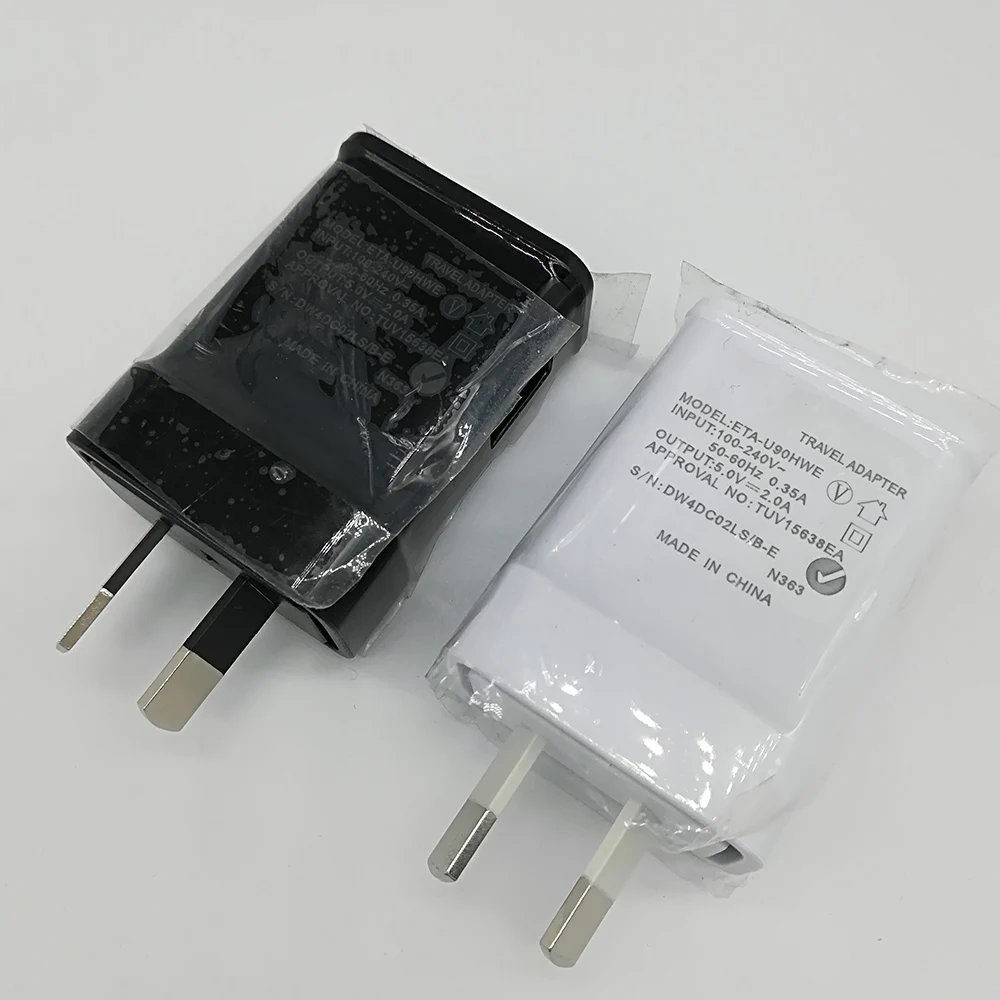 Сетевое зарядное устройство с USB разъемом 2A AU адаптер питания для Samsung Galaxy S5/6 Edge
