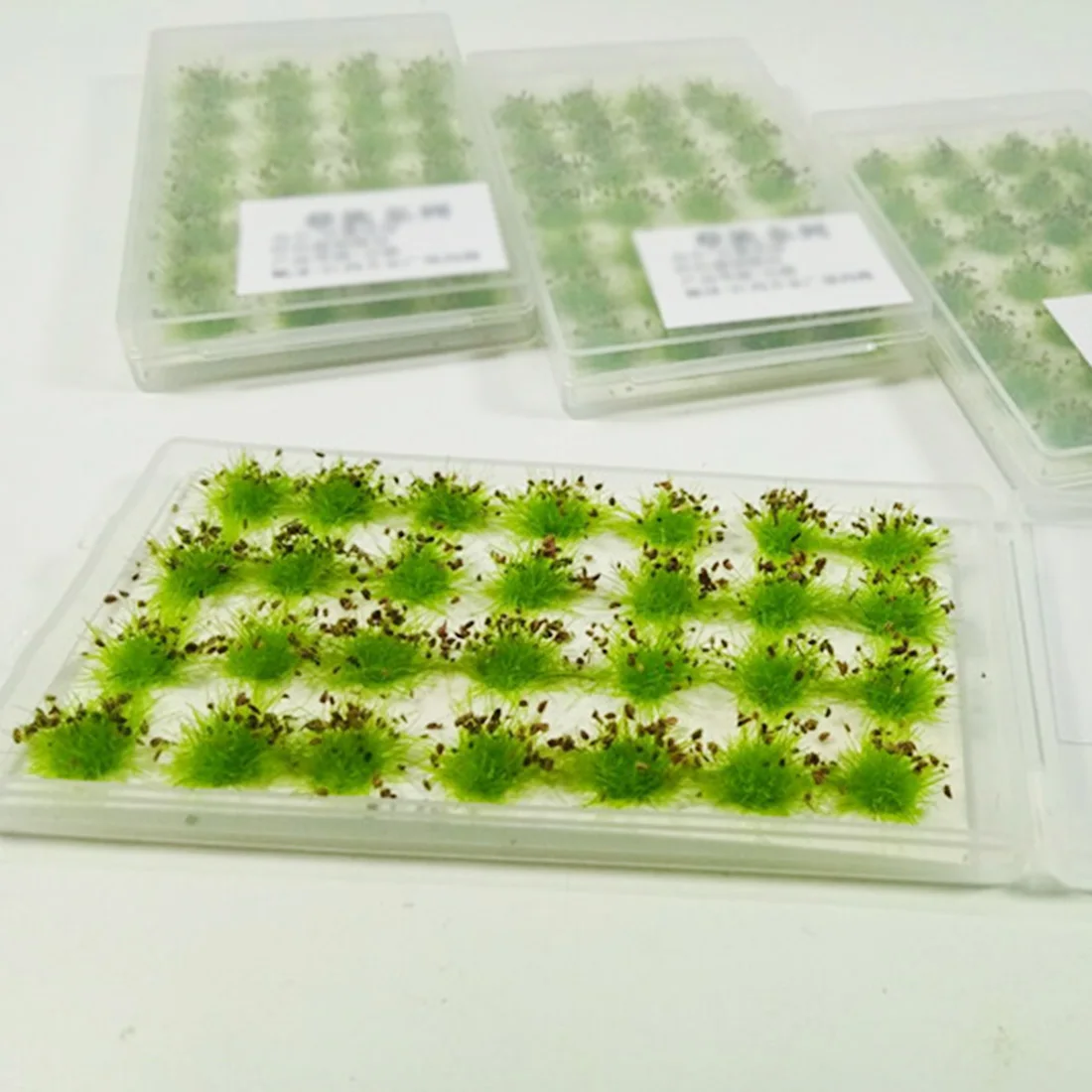 NFSTRIKE 1:35 1:48 1:72 1:87 DIY Vegetation Bud Grass For Scene Model Sand Table Scale Model Grass- Green
